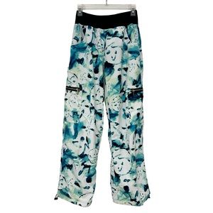 Zumba Fitness Teal and White Joggers